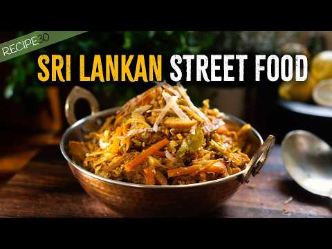 Chicken Kottu Roti | The Addictive Sri Lankan Stir Fry