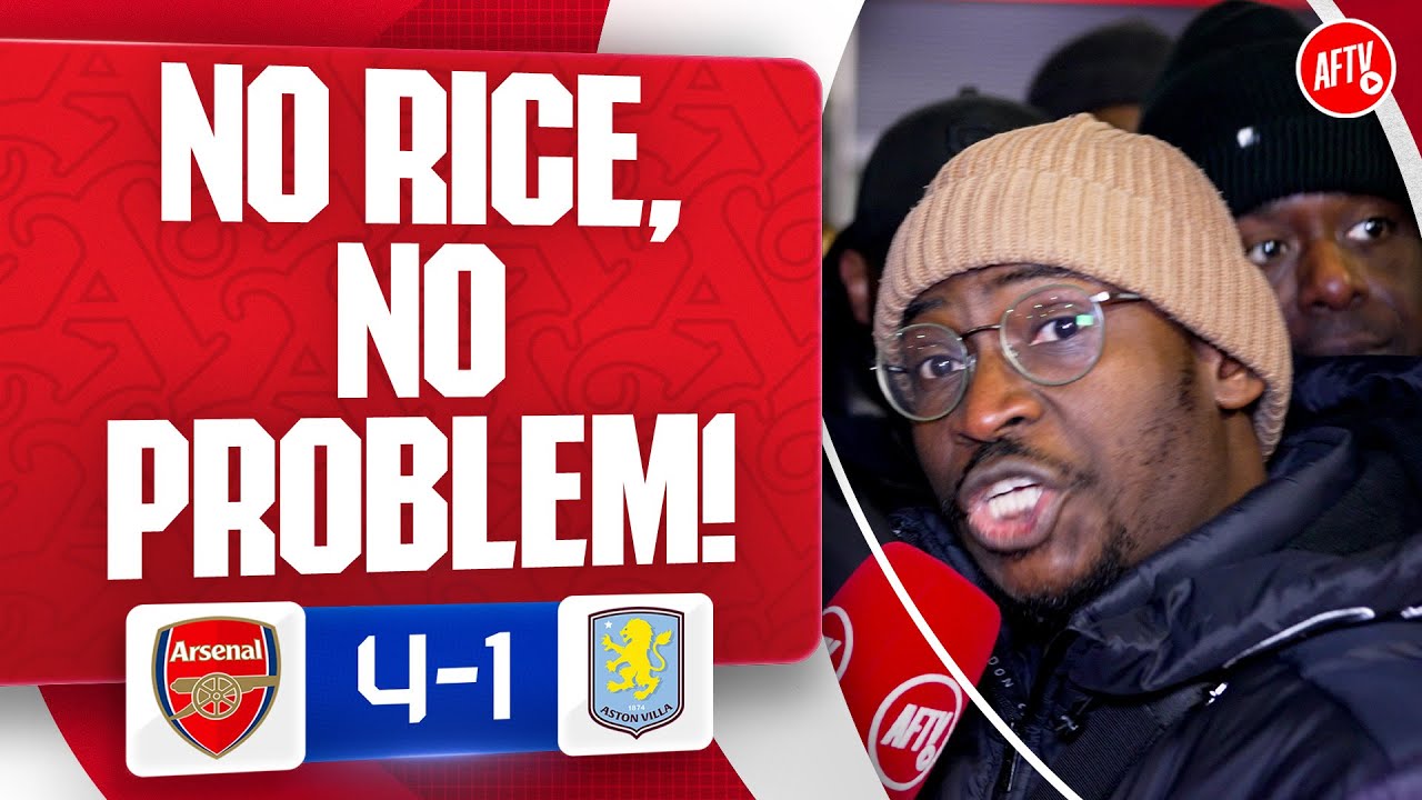 No Rice, No Problem! (Tade) | Arsenal 4-1 Aston Villa