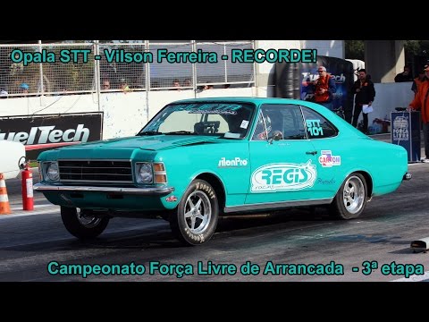 Opala STT - 11s235 com pneus radiais! Vilson Ferreira - RECORDE