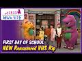 Barney First Day Of School Korean Dub NEW VHS Rip 2003