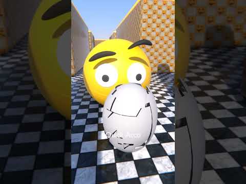 Pacman vs Egg #shorts