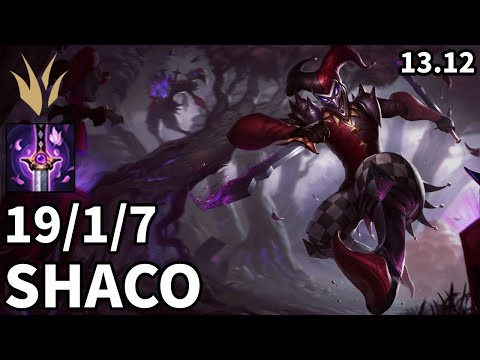 Shaco Jungle vs Kindred - EUW Master | Patch 13.12