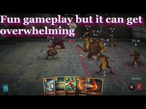Banners of Ruin gameplay - Full Release - Roguelike card game - Turn Based RPG with cute animals