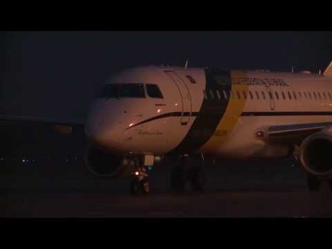 Papa desembarca na BAGL após missa em Aparecida