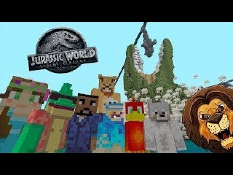 Minecraft XBOX Hide And Seek-Jurassic World 2-Fallen Kingdom