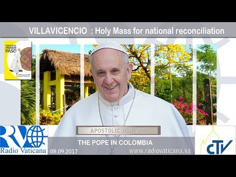 Francisco en Colombia: Gran encuentro para la Reconciliación Nacional