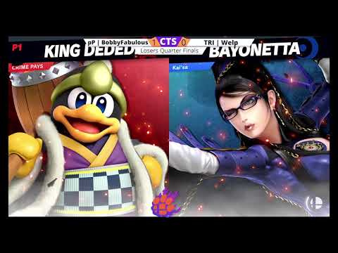 Clocktower Smash 71 - LQ - pP | BobbyFabulous (King Dedede) vs. TRI | Welp (Bayonetta) - SSBU