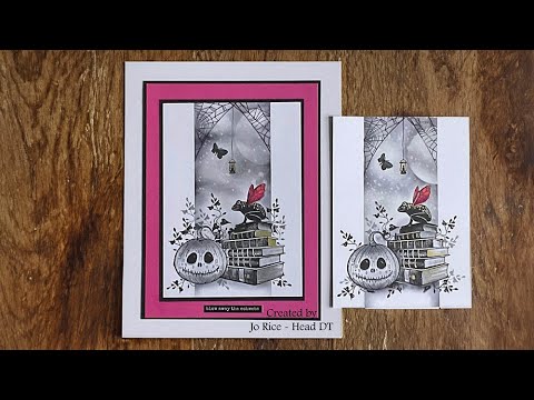 Frog and Pumpkin Wizardry by Jo Rice - A Lavinia Stamps Tutorial