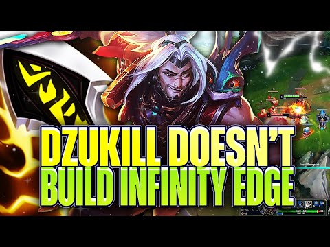 Why Does DZUKILL NOT Build INFINITY EDGE On YASUO?! Informative Yasuo Top Vod Review!