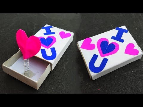 DIY - VALENTINE'S DAY POP UP CARD - TUTORIAL /GIFT IDEAS