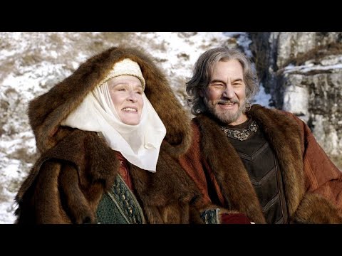 El león en invierno (The Lion in Winter) 2003  Patrick Stewart y Glenn Close.