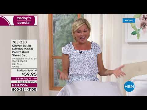 HSN | Clover by Jo with JoAnna Garcia Swisher Premiere 05.09.2022 - 07 AM