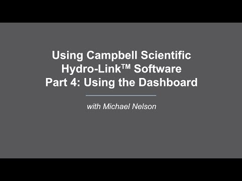 Hydro-Link Part 4: Using the Dashboard