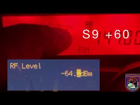 EA3HWU Señal S meter, decibelios y potencia dbm.