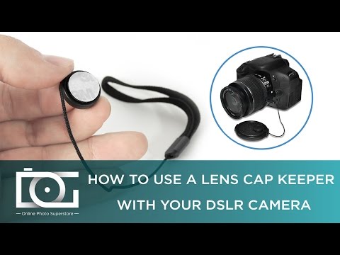 LENS CAP KEEPER TUTORIAL | How to Use a Lens Cap Keeper With Your DSLR Camera