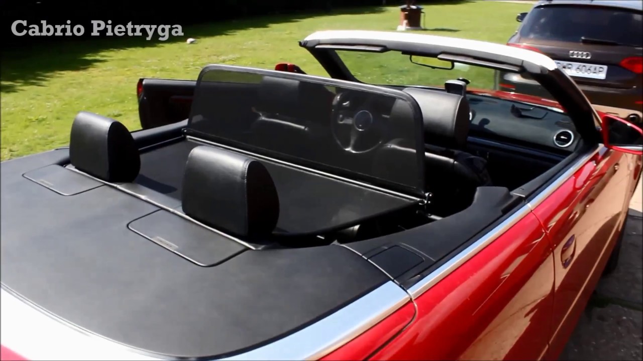 Watch video Windschott Wiatrołap Wind deflector Windstop do Audi A4 B6, rok produkcji 2002-2004 Now Windschott Wiatrołap Wind deflector Windstop do Audi A4 B6, rok produkcji 2002-2004