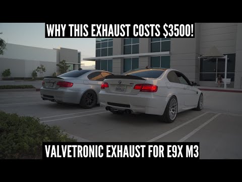 THIS IS WHY THE @valvetronic EXHAUST COSTS $3500! '13 BMW E92 M3 6MT ZCP build @cameron_e92