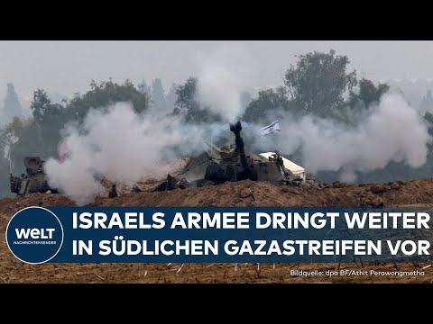 KRIEG GEGEN HAMAS: Heftige Kämpfe im südlichen Gazastreifen