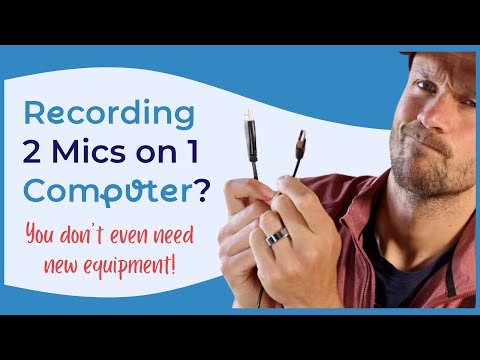 Record a Podcast with 2 (or more) USB Microphones | On 1 Computer