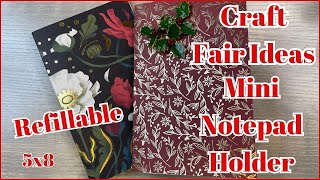 CRAFT FAIR PROJECT IDEAS | 5X8 LEGAL PAD HOLDER | SO EASY!