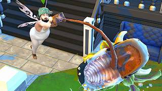 【シムズ4】食べられながらも願望達成【The sims4】