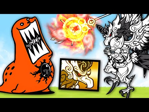 Defeating Baron Seal with IMMORTAL TENGU! (Battle Cats)
