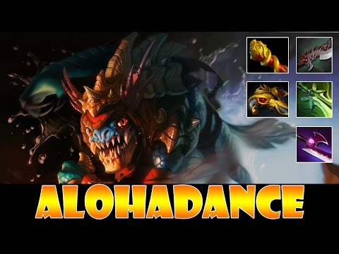 ALOHADANCE Slark 39 Kills 8300 MMR Dota 2 Highlights
