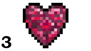 Getting my third life crystal in the cavern layer in terraria