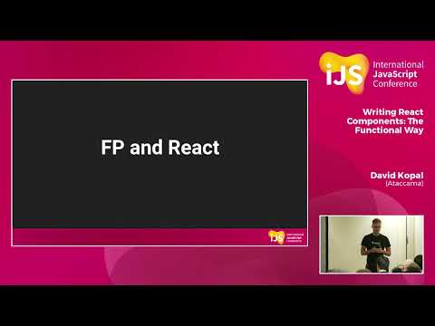 Writing React Components: The Functional Way | David Kopal at iJS 2017