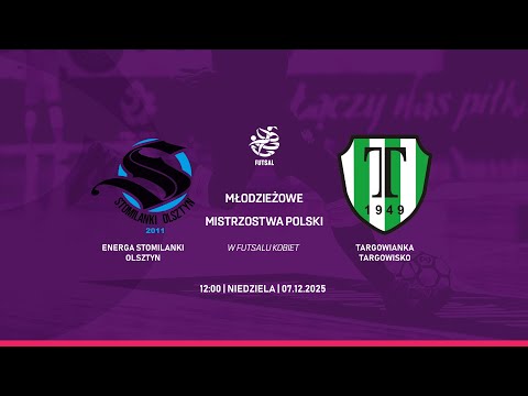 Skrót meczu: Stomilanki Olsztyn - Targowianka Targowisko | MMP U19 Kobiet 2025