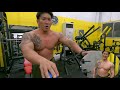 ボデイビル大会への道 増量期 デイップス&カール スーパーセット