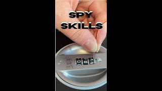 Spy Skills, Opening  your Locked File Cabinet  #shorts