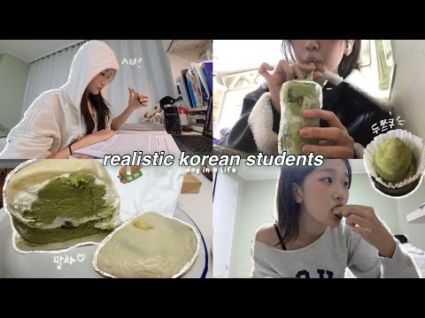 Ein realistischer Tag im Leben eines koreanischen Studenten *ziemlich produktiv*