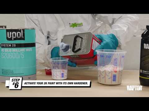 How to Tint RAPTOR with 2K Solid Colors (Protective Coating and Bed Liner)