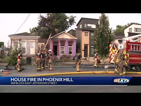 Nearly 30 firefighters work to bring Phoenix Hill house fire under control