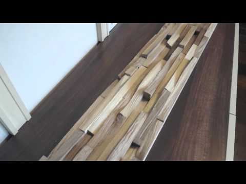 Installation of Wooden Wall Panels