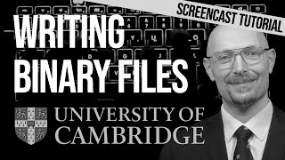 Writing binary files: a tutorial in C and Python (security@cambridge screencast)