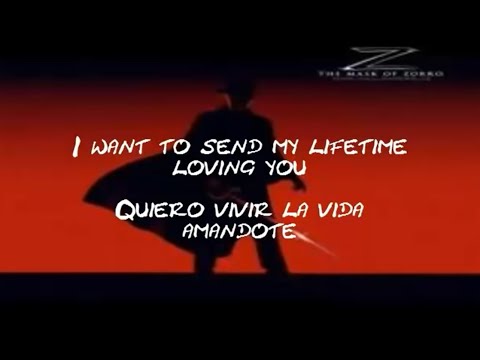 Quiero vivir la vida amandote ( La mascara del zorro )