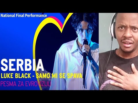 SERBIA 🇷🇸 Eurovision 2023 - Luke Black - Samo Mi Se Spava REACTION