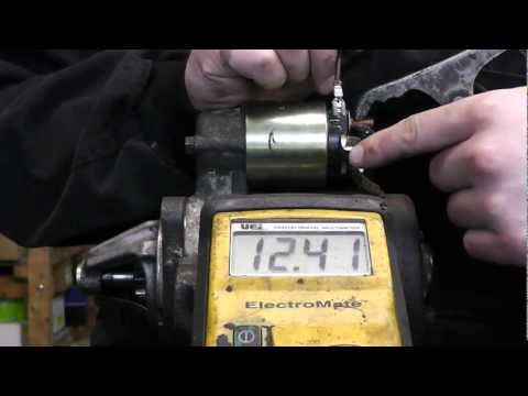 bench test toyota starter motor #3 bench test toyota starter motor #3