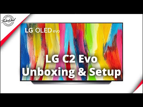 LG C2 Evo OLED TV Unboxing | How to Setup 4K HDR & eARC | 5 Tips and Tricks | Best TV of 2022?