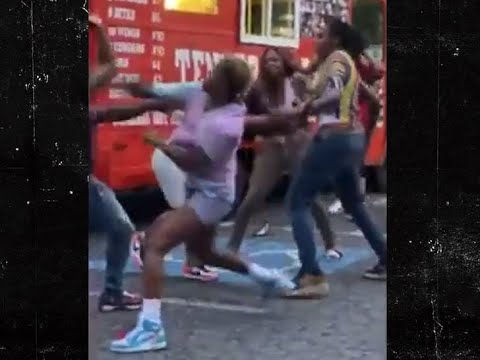Watch Three WNBA Players Get In WILD Food Truck Brawl