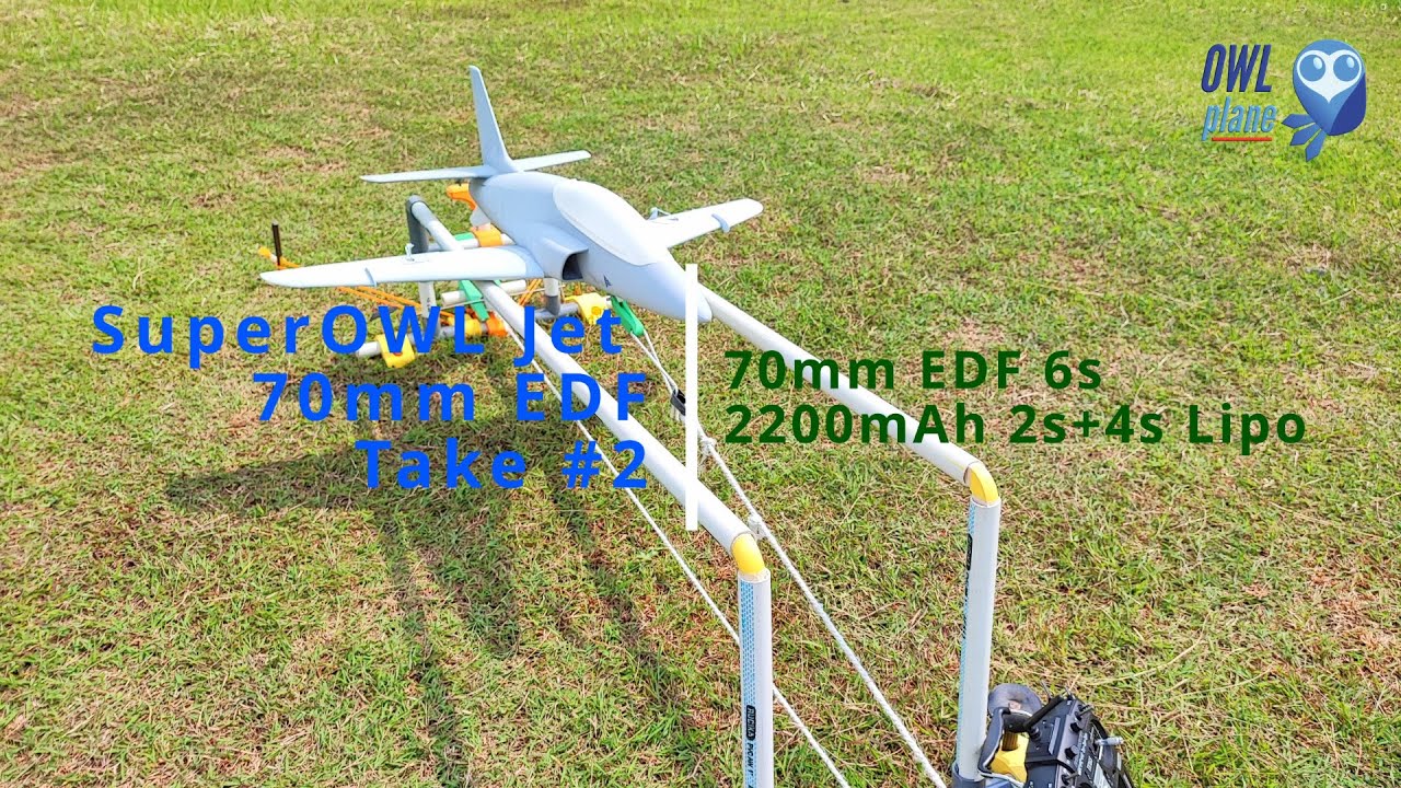 SuperOWL Jet 70mm EDF Take #2 - Coming Soon !