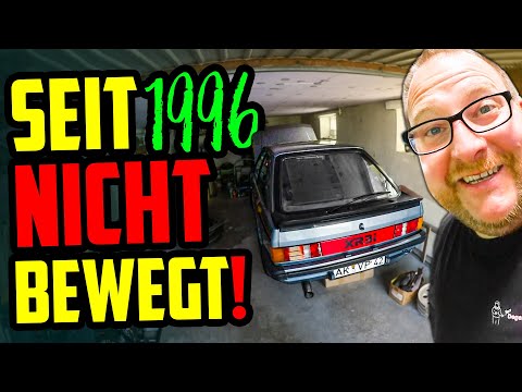 Seit 1996 NICHT bewegt! - Ford Escort XR3i - Bekommt Marco ihn zum laufen?
