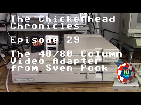 40/80 Column Adapter for the C128 from Sven Pook - The Chickenhead Chronicles EP 29