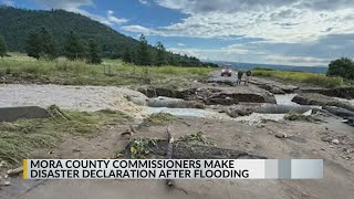 Mora County commissioners make disaster declaration after flooding