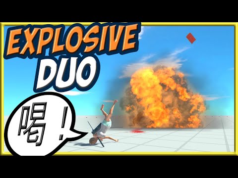 Explosive Duo! Suicide Sue & Explosive Warthog vs Every Unit 2v1 - Animal Revolt Battle Simulator