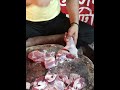 Best Art Of Goat Fresh Mutton Leg Piece Smooth Cutting Skill In BD Excellent Cutting By Expert
