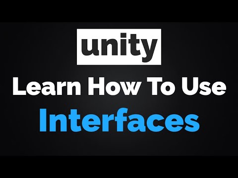 Unity Interface Tutorial With A Simple Example