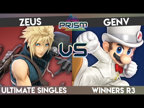 PRISM 198 - Zeus (Cloud) vs. GENV (Mario) - Winners Round 3 - Smash Ultimate SIngles